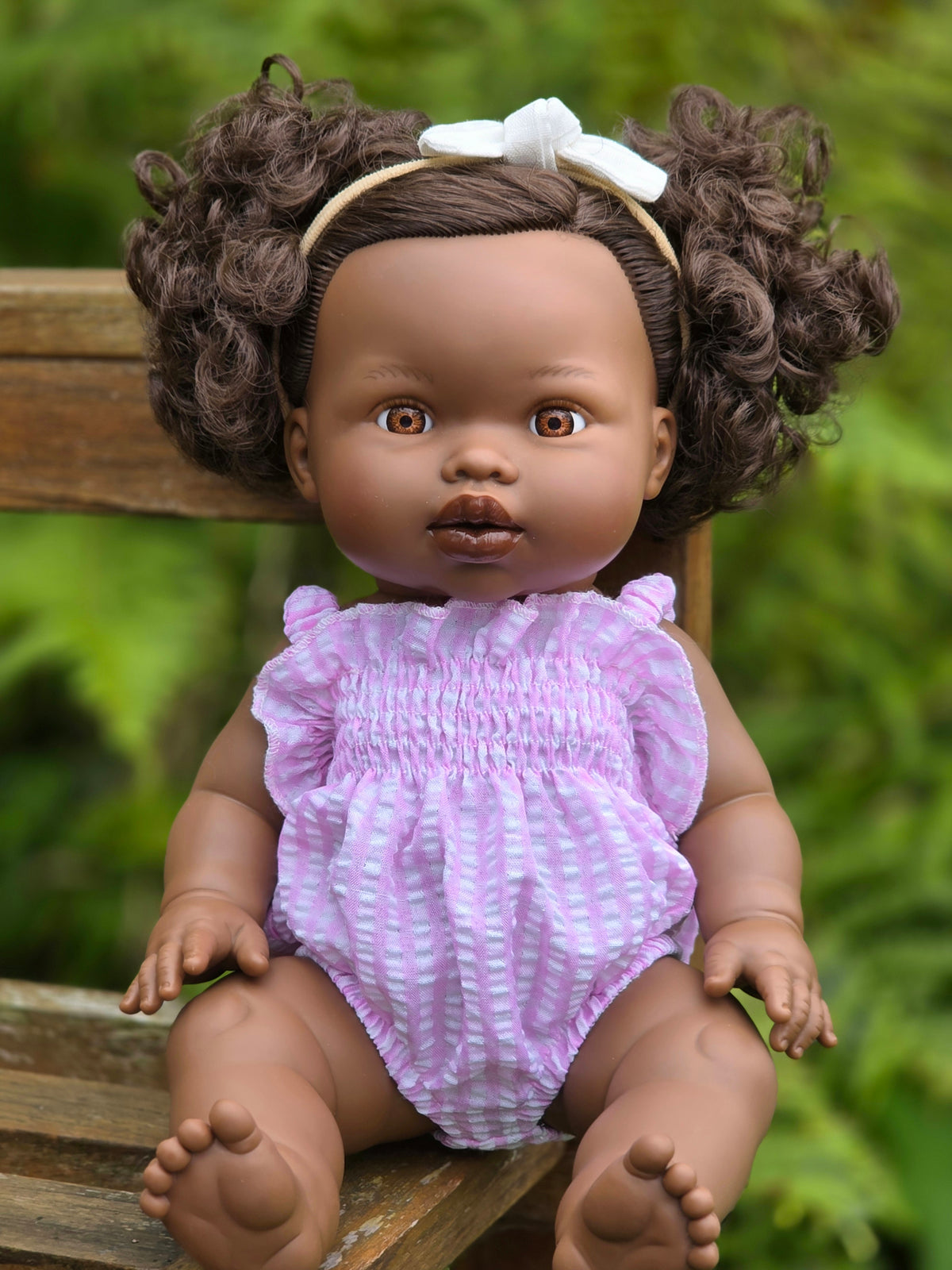Ellory Designs, Agnes Smock Romper – Pink Gingham