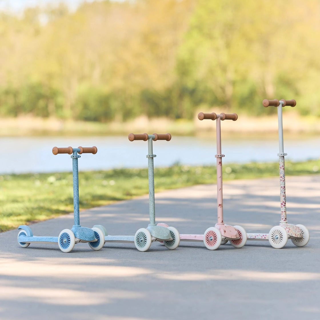 3 wheel scooter - Blue