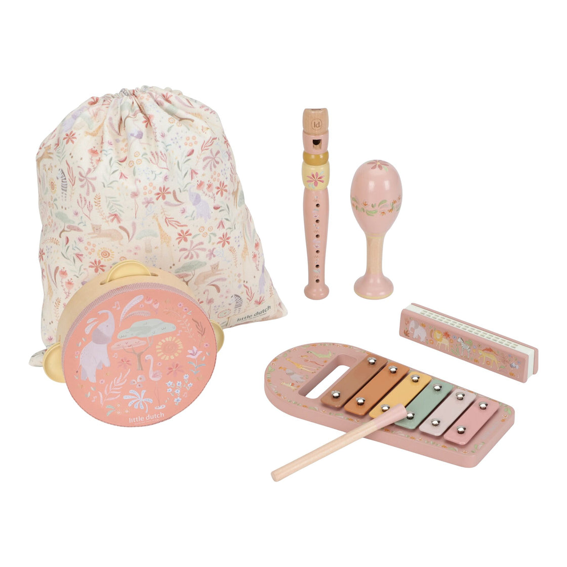 Due 9th June Music set - Pink - Safari Friends