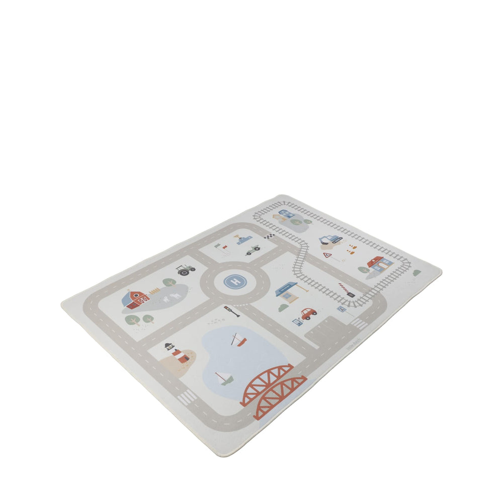 Play Mat - Mini City Road and Train Track