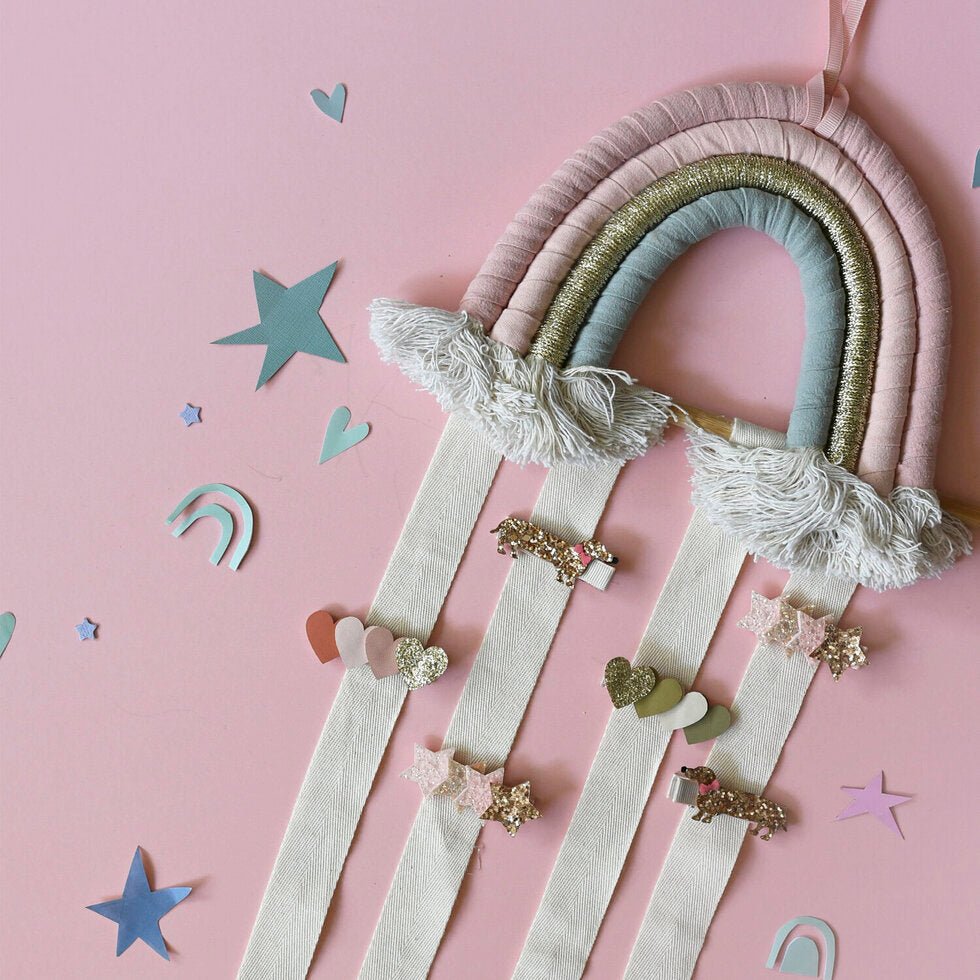 Rainbow Drops Clip Hanger