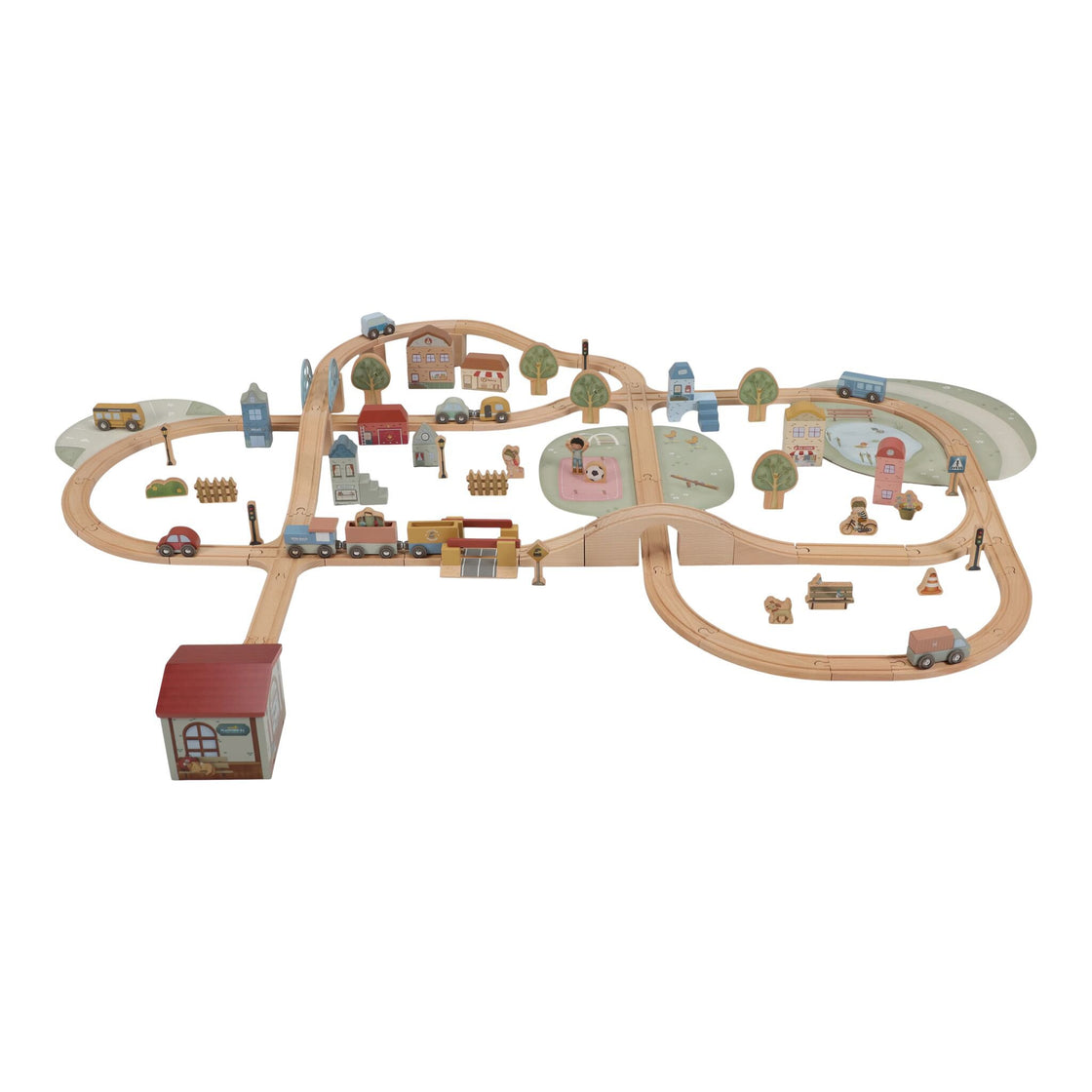 Wooden train track – XL