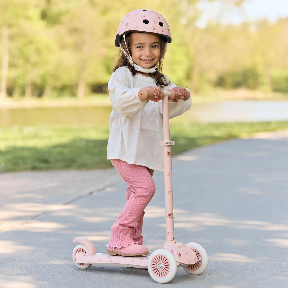 3 wheel scooter - Pink