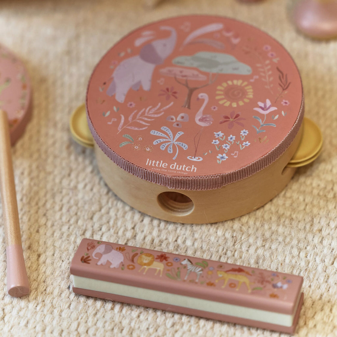 Due 9th June Music set - Pink - Safari Friends