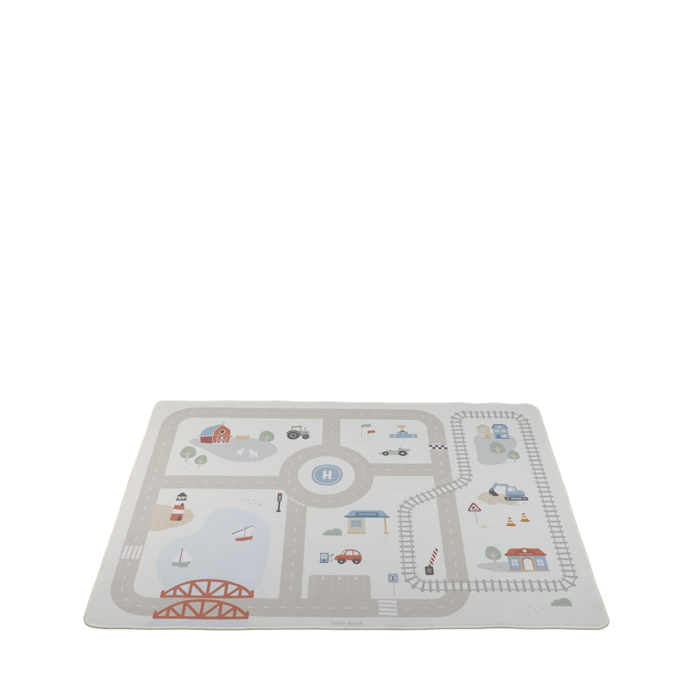 Play Mat - Mini City Road and Train Track
