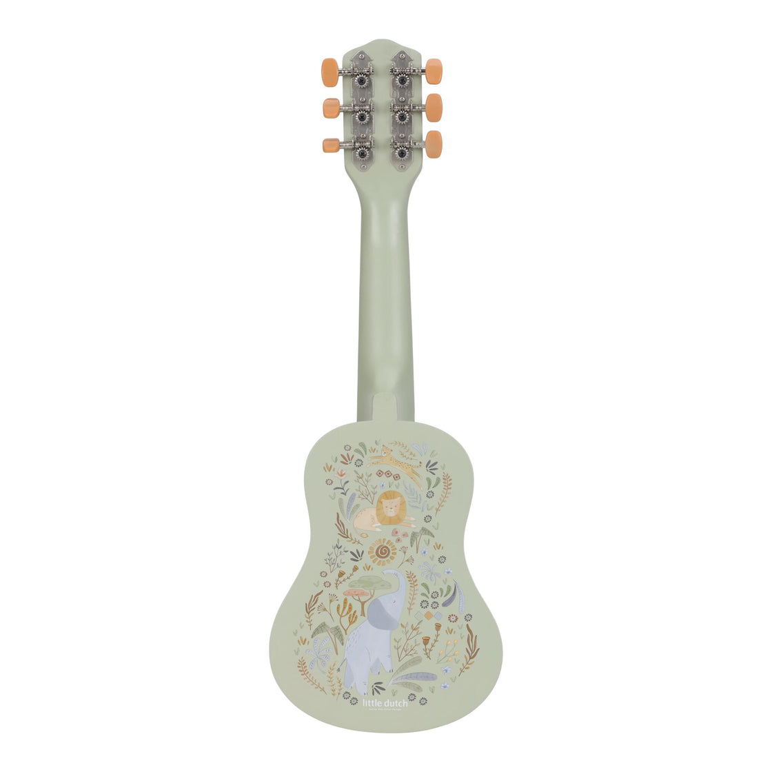Due 9th June Wooden Guitar Green - Safari Friends