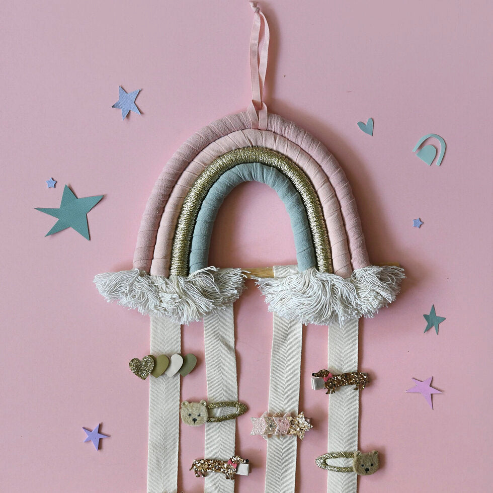 Rainbow Drops Clip Hanger