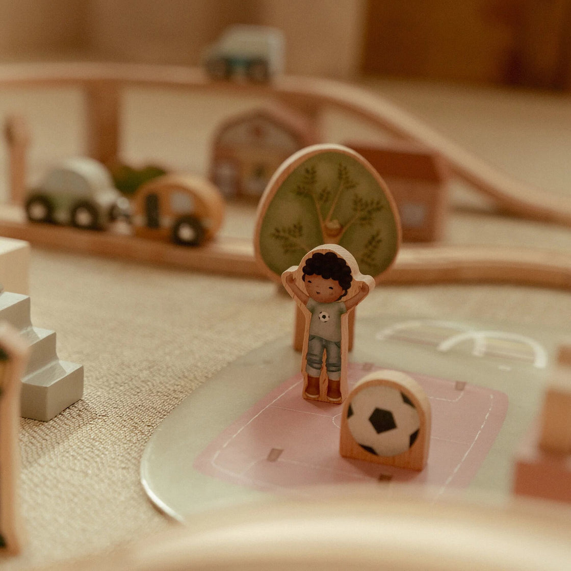 Wooden train track – XL
