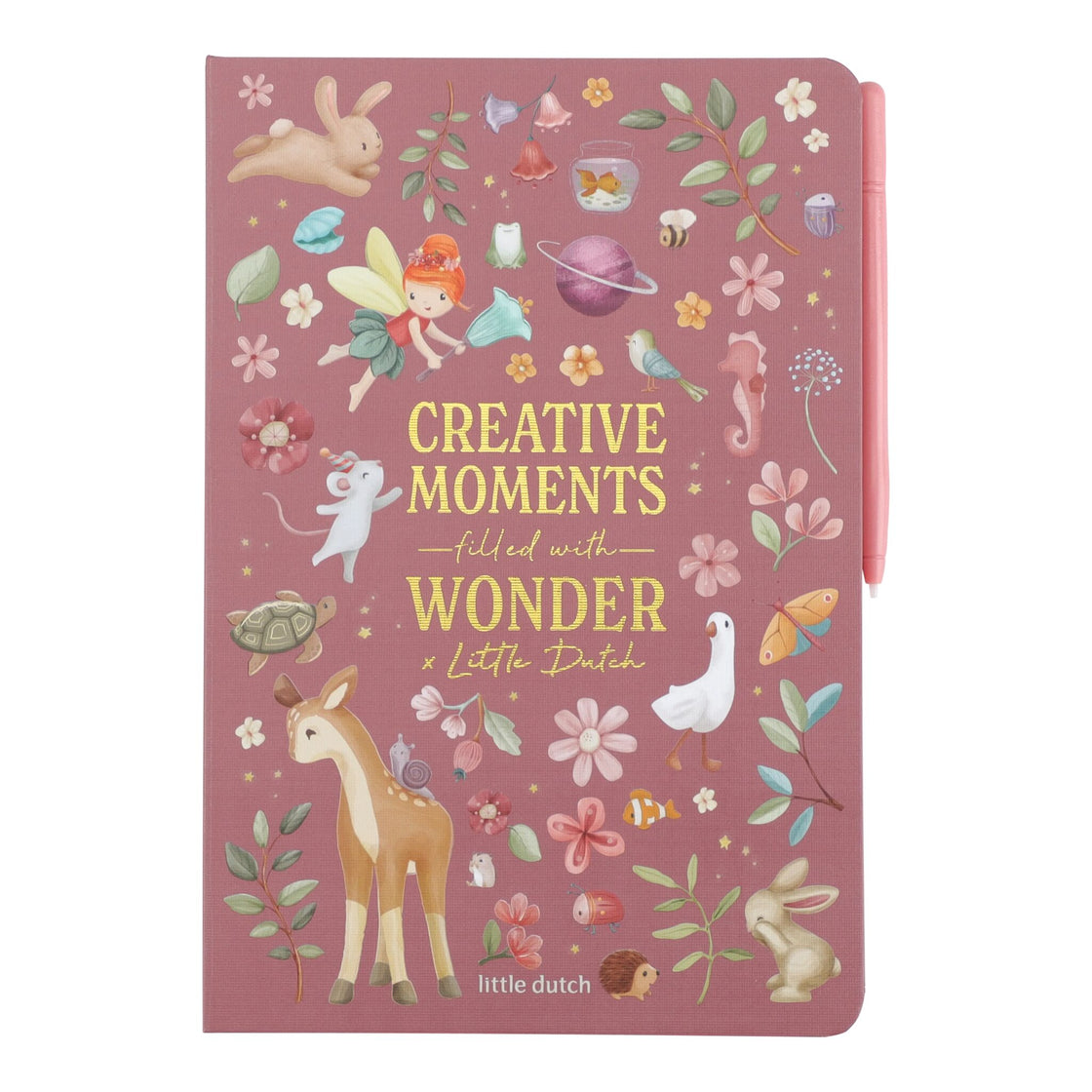 Due 9th June Fairy Garden Drawing tablet - Pink