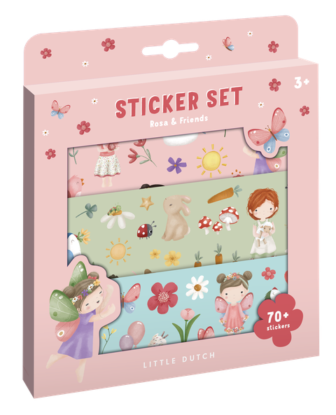 Stickerset - Rosa & Friends