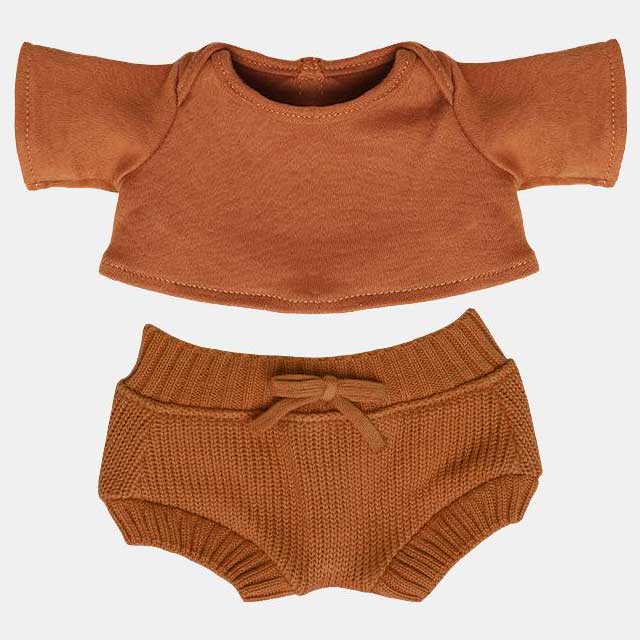 Olli Ella Dinkum Doll - Snuggly Set toffee