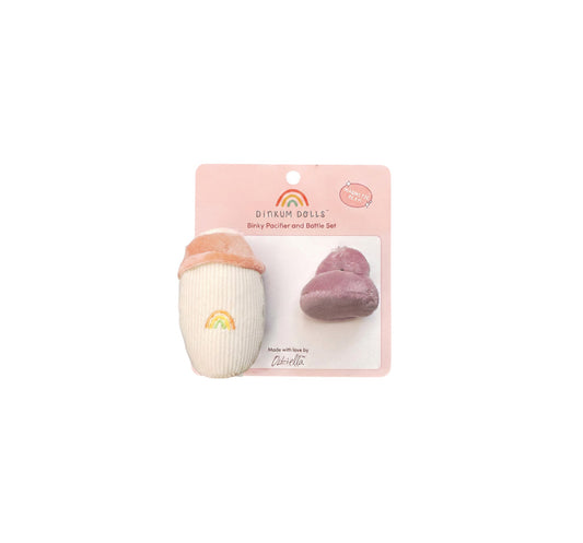Dinkum Dolls by Olli Ella Magnetic Bottle & Pacifier Dummy Set