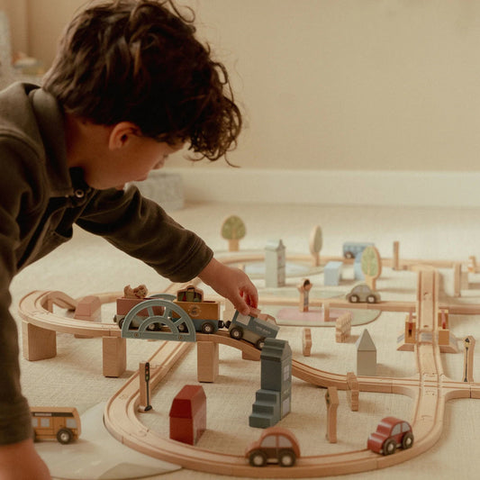 Wooden train track – XL