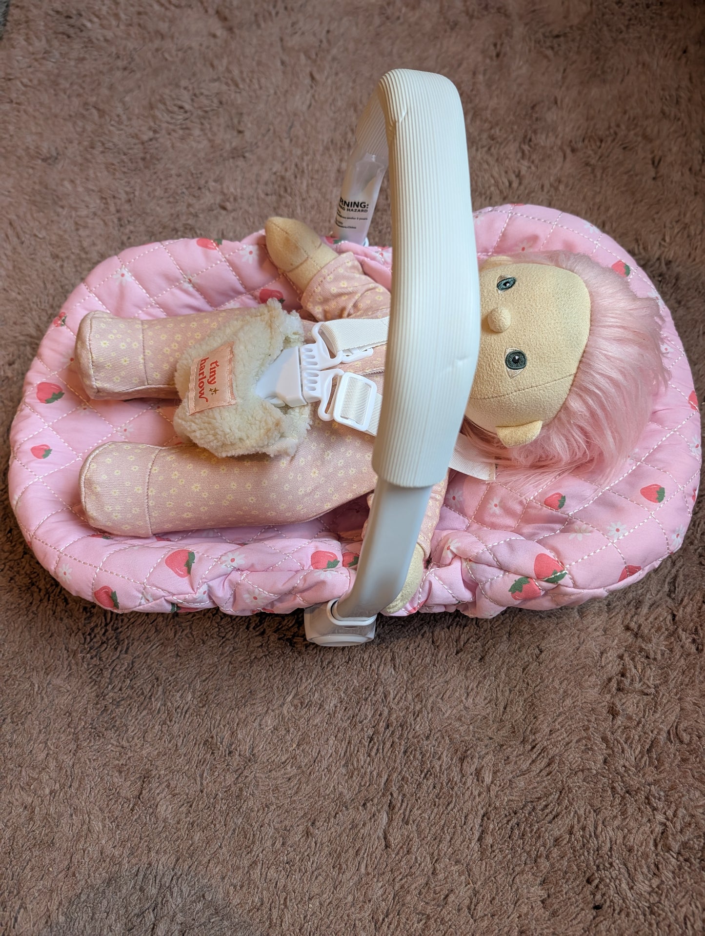Tiny Harlow car seat - used for photos