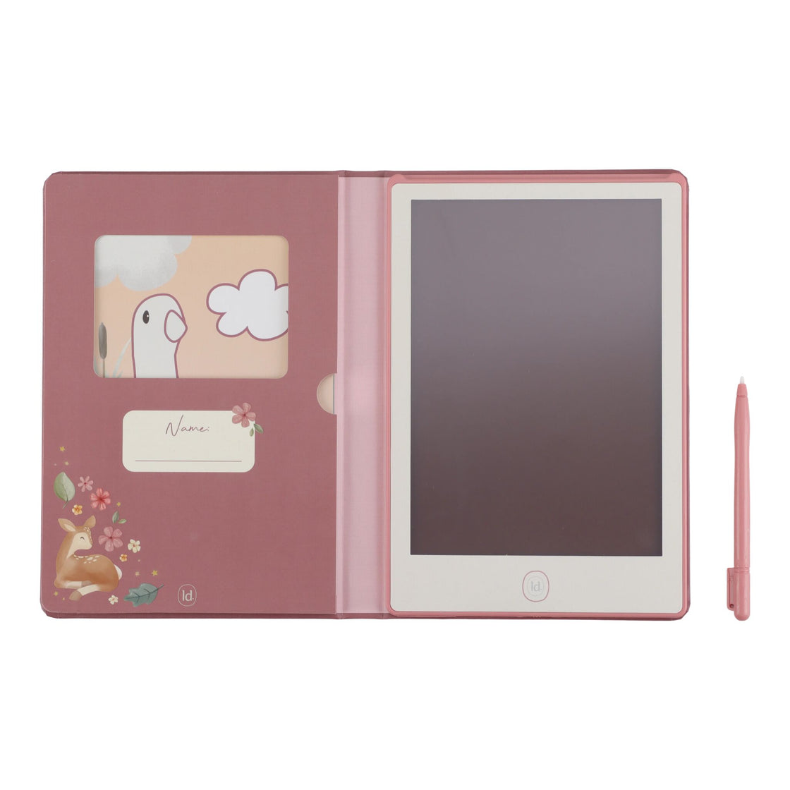 Due 9th June Fairy Garden Drawing tablet - Pink