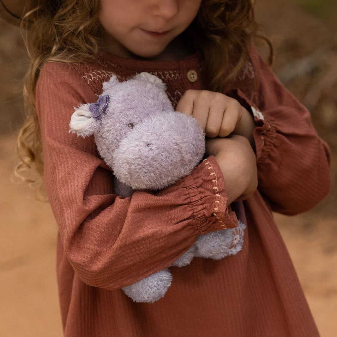 Cuddly toy Hippopotamus - Gray