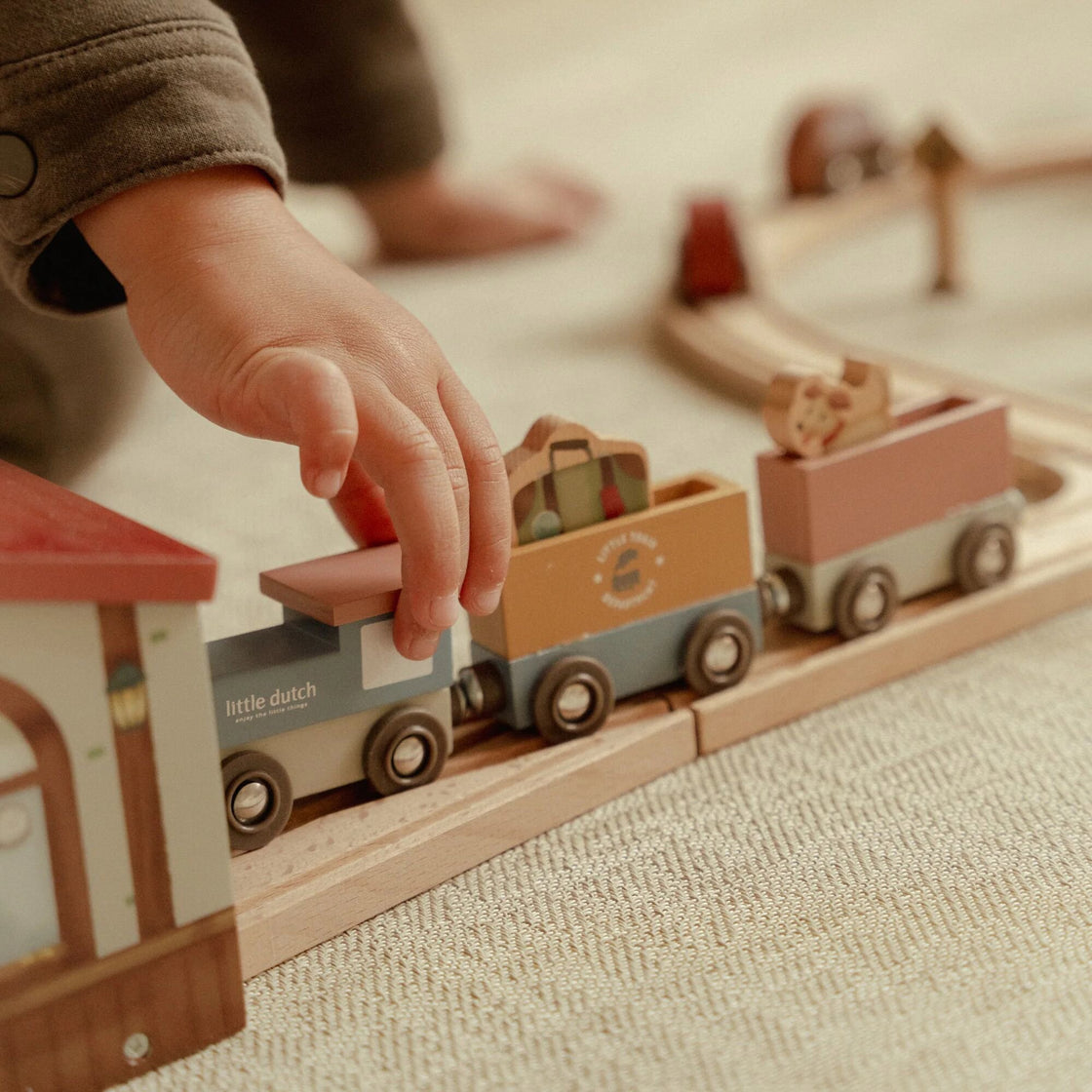 Wooden train track – XL