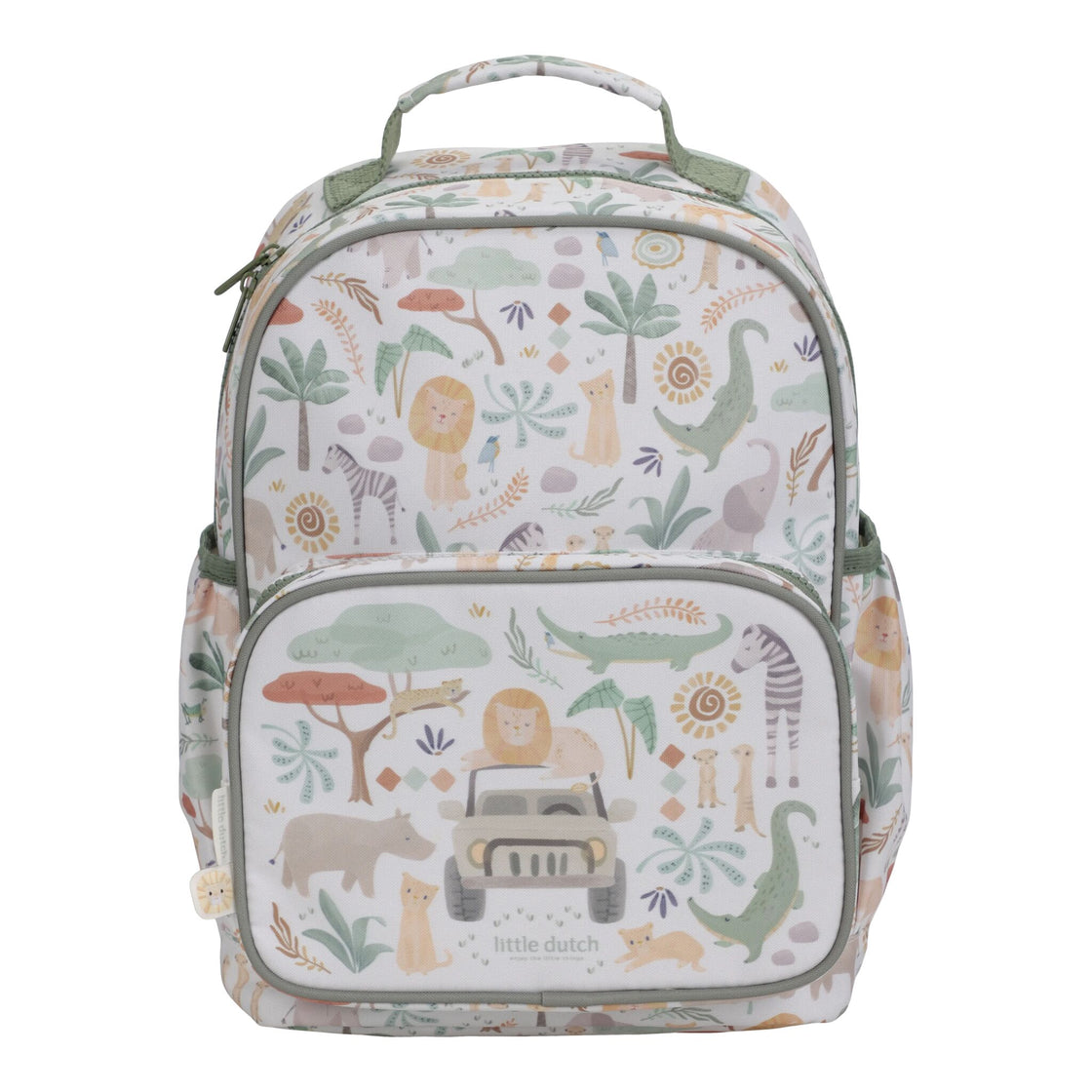 Safari Friends Backpack - White - 35 cm