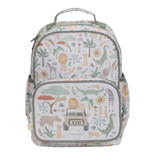 Safari Friends Backpack - White - 35 cm