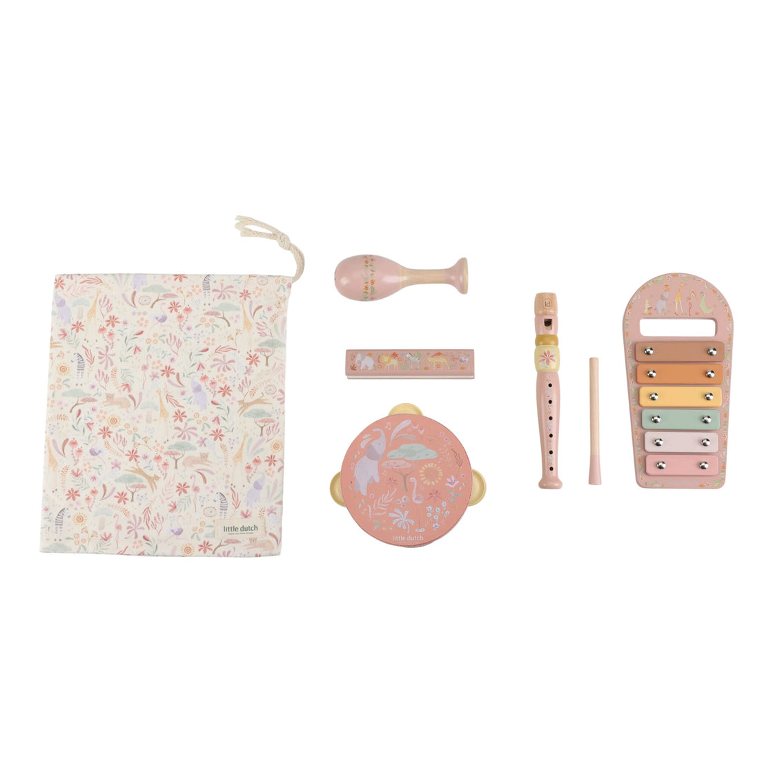 Due 9th June Music set - Pink - Safari Friends