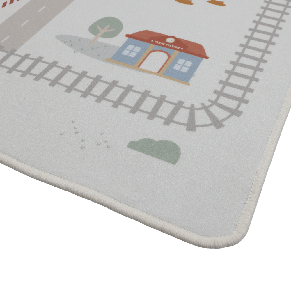 Play Mat - Mini City Road and Train Track