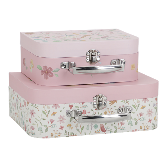 Suitcase set pink FSC - Fairy Garden
