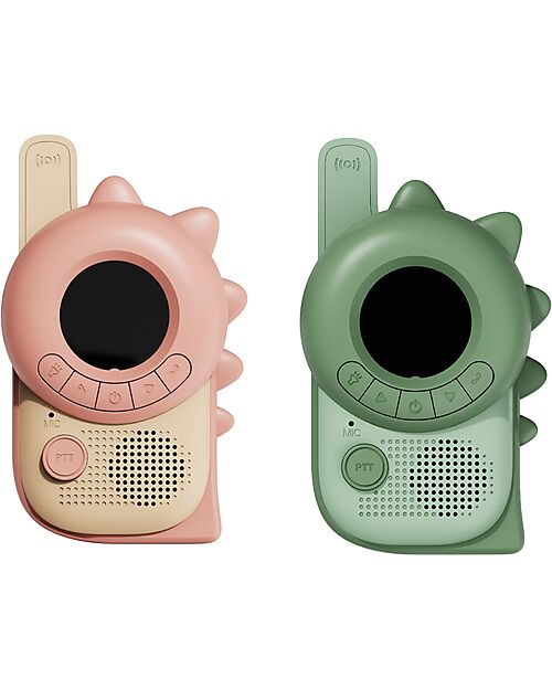 Zoo Walkie Talkie - Pink Dino X Green Dino