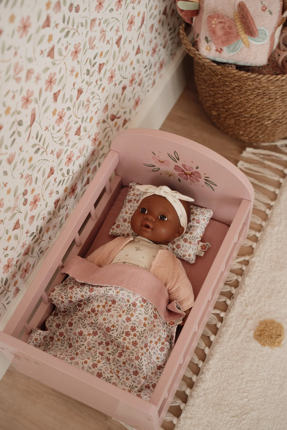 Little Dutch Wooden Doll Bed