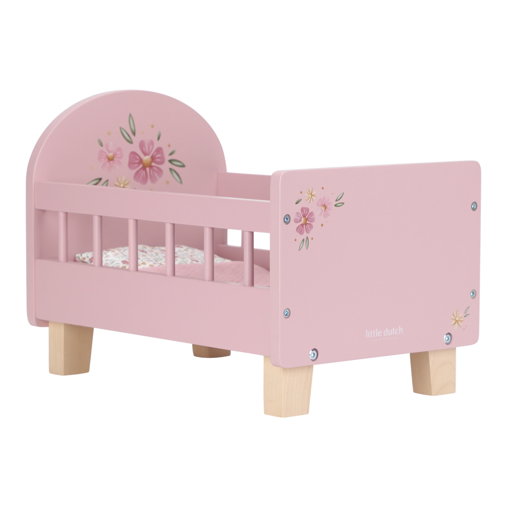 Little Dutch Wooden Doll Bed