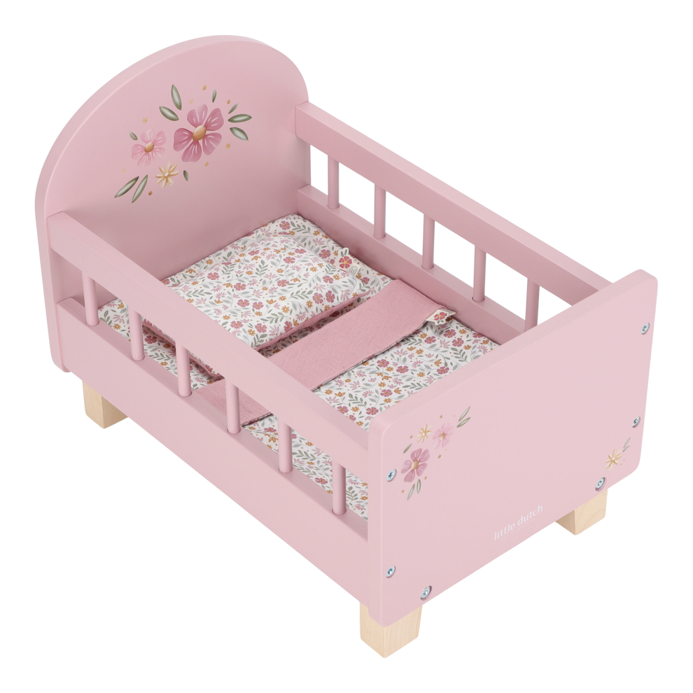 Little Dutch Wooden Doll Bed